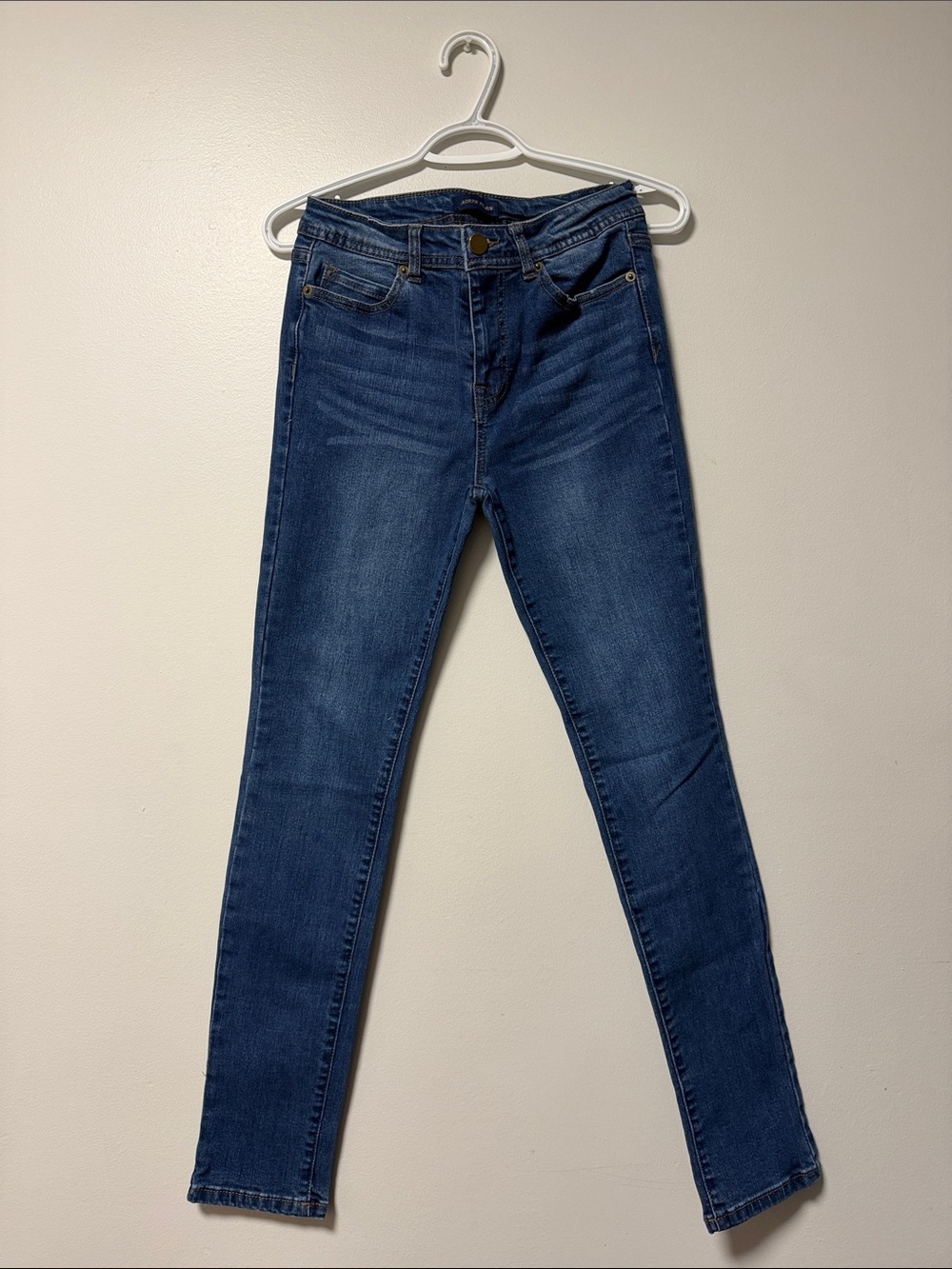 Fashion Nova Dark Blue Skinny Jeans